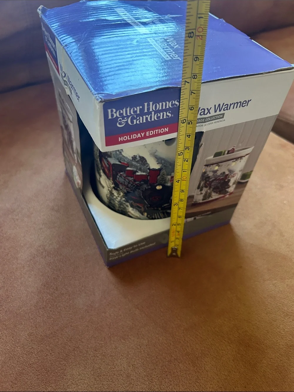 Better Homes And Gardens Holiday Wax Warmer with Red Train and Green Trees